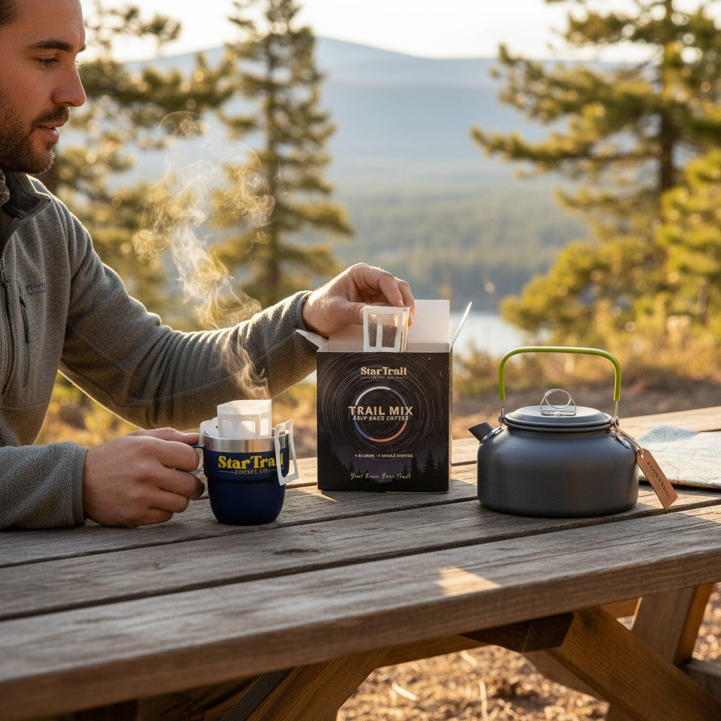 Camp Kit – Cup, Kettle & Trail Mix Box